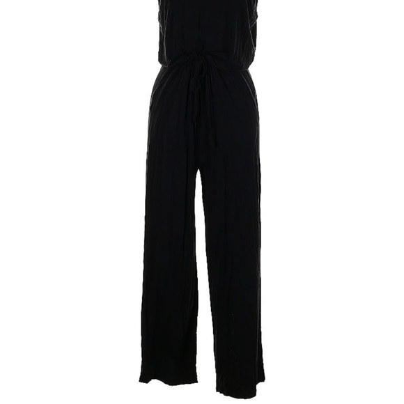 Ladies sleeveless black jumpsuit L to XL - Picture 2 of 3